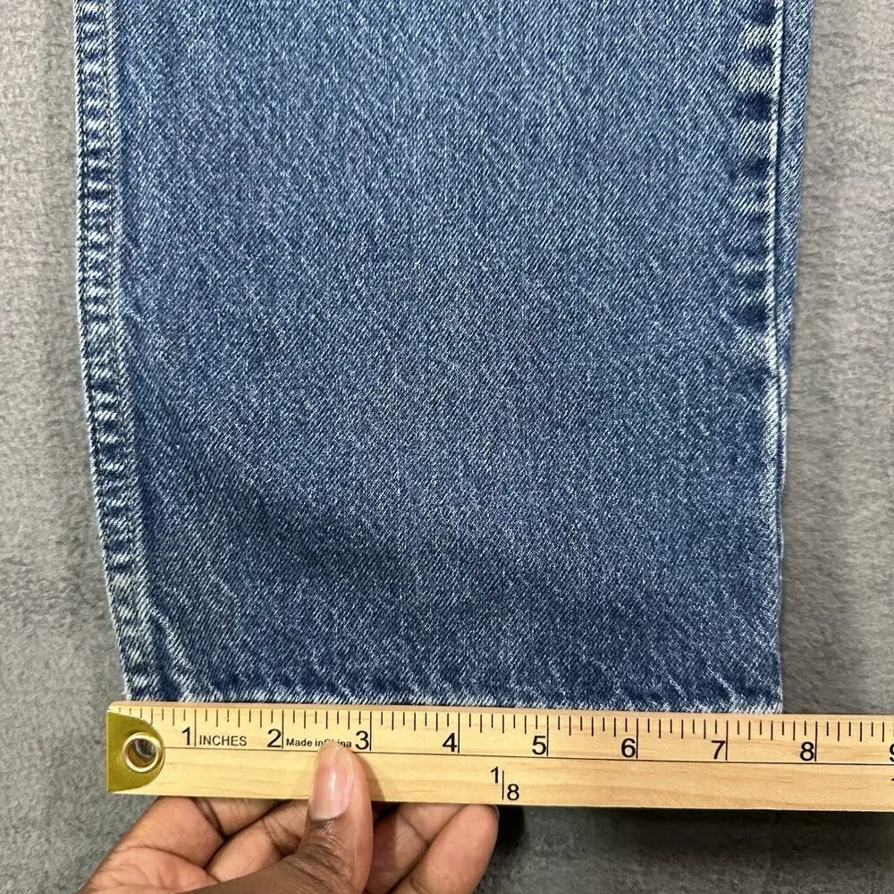Eddie Bauer Jeans Blue Men 38x32 Classic Fit Straight Y2K Denim Casual